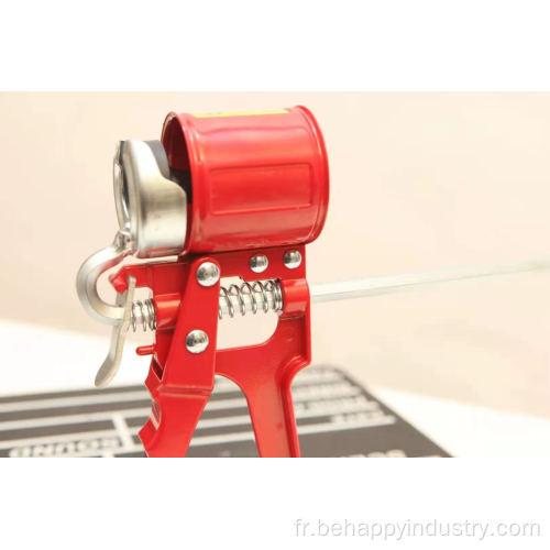 Pistolet en silicone rouge pour l&#39;industrie